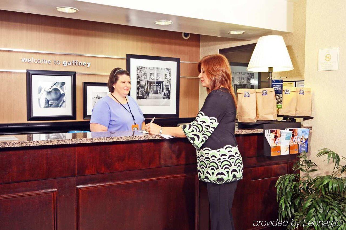 Hampton Inn Gaffney Interior foto